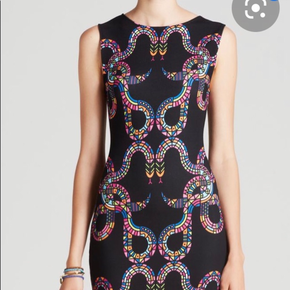 Fun Mara Hoffman Printed Black Dress - Picture 5 of 8